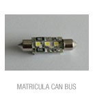 Led tipo ampola 3 SMD Can-Bus